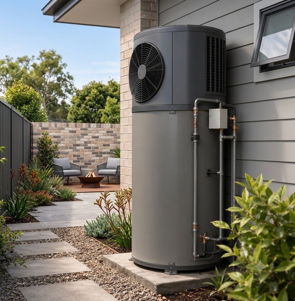 Smart hot water heatpump